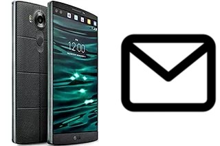 Configurer le courrier dans LG V10