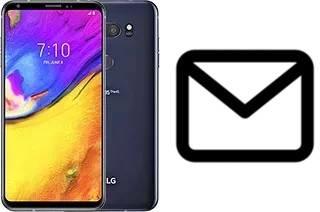 Configurer le courrier dans LG V35 ThinQ