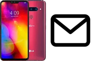 Configurer le courrier dans LG V40 ThinQ