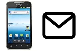 Configurer le courrier dans LG Viper 4G LTE LS840