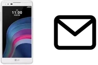 Configurer le courrier dans LG X Fast