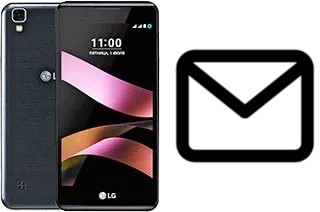 Configurer le courrier dans LG X style