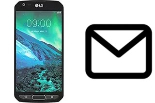 Configurer le courrier dans LG X venture