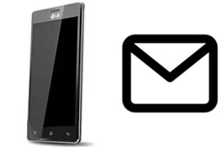 Configurer le courrier dans LG X3