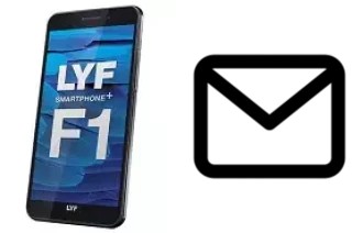 Configurer le courrier dans Lyf F1