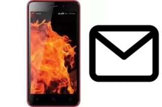 Configurer le courrier dans Lyf Flame 1