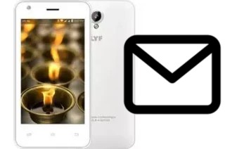 Configurer le courrier dans Lyf Flame 2