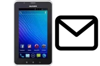 Configurer le courrier dans Maxx TAB722