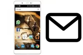 Configurer le courrier dans Mediacom PhonePad Duo G552