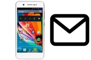 Configurer le courrier dans Mediacom PhonePad Duo S470