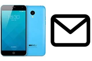 Configurer le courrier dans Meizu M1