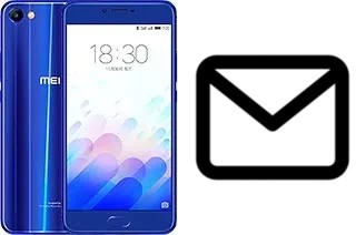 Configurer le courrier dans Meizu M3x