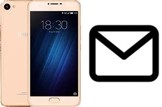 Configurer le courrier dans Meizu U10