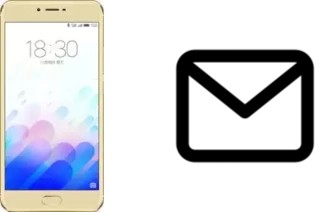 Configurer le courrier dans Meizu X