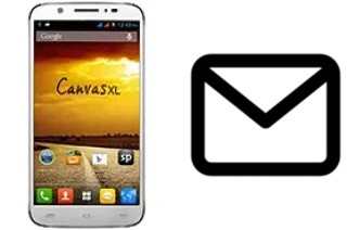 Configurer le courrier dans Micromax A119 Canvas XL