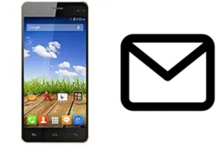 Configurer le courrier dans Micromax A190 Canvas HD Plus