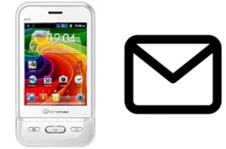 Configurer le courrier dans Micromax A50 Ninja