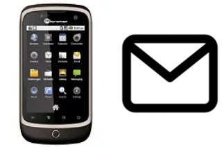 Configurer le courrier dans Micromax A70