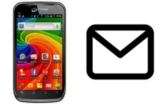 Configurer le courrier dans Micromax A84