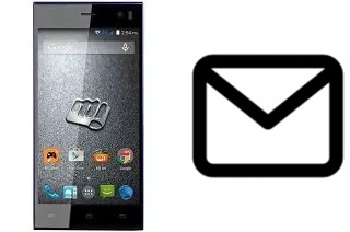 Configurer le courrier dans Micromax A99 Canvas Xpress