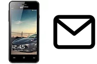 Configurer le courrier dans Micromax A67 Bolt