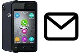 Configurer le courrier dans Micromax Bolt D303