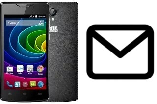 Configurer le courrier dans Micromax Bolt D320