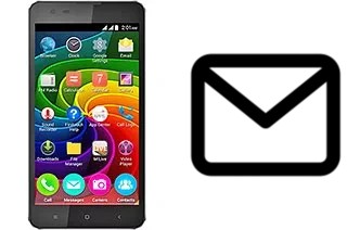 Configurer le courrier dans Micromax Bolt Q331