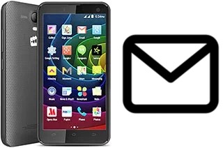 Configurer le courrier dans Micromax Bolt Q339