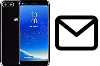 Configurer le courrier dans Micromax Canvas 1 2018