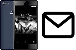 Configurer le courrier dans Micromax Canvas 5 E481