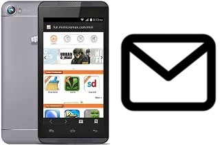 Configurer le courrier dans Micromax Canvas Fire 4 A107