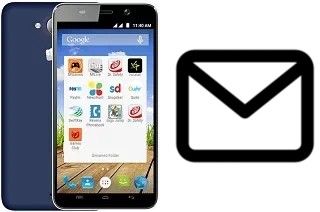 Configurer le courrier dans Micromax Canvas Play Q355