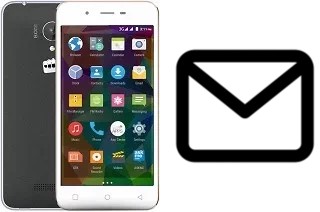 Configurer le courrier dans Micromax Canvas Spark Q380