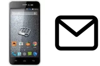 Configurer le courrier dans Micromax Canvas Pep Q371