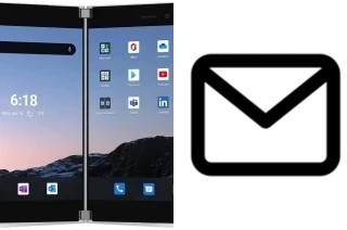 Configurer le courrier dans Microsoft Surface Duo