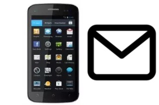 Configurer le courrier dans Mobistel Cynus T2