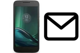 Configurer le courrier dans Moto G4 Play