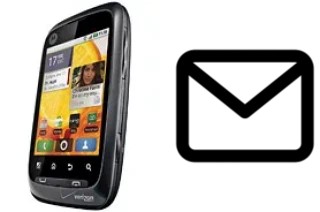 Configurer le courrier dans Motorola CITRUS WX445