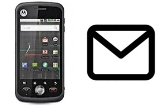 Configurer le courrier dans Motorola Quench XT5 XT502