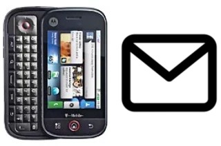 Configurer le courrier dans Motorola DEXT MB220