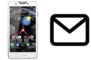 Configurer le courrier dans Motorola DROID RAZR HD