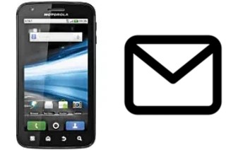 Configurer le courrier dans Motorola ATRIX 4G