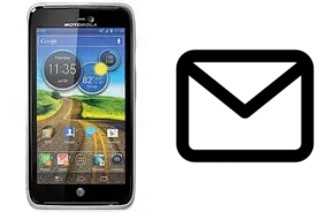 Configurer le courrier dans Motorola ATRIX HD MB886