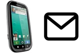 Configurer le courrier dans Motorola BRAVO MB520