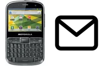 Configurer le courrier dans Motorola Defy Pro XT560