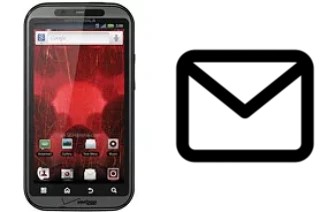 Configurer le courrier dans Motorola DROID BIONIC XT865