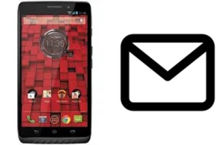 Configurer le courrier dans Motorola DROID Maxx