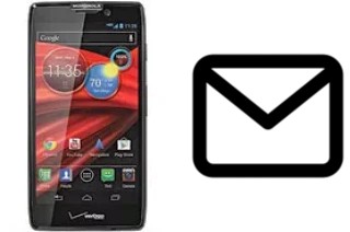 Configurer le courrier dans Motorola DROID RAZR MAXX HD