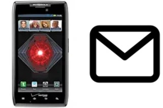 Configurer le courrier dans Motorola DROID RAZR MAXX